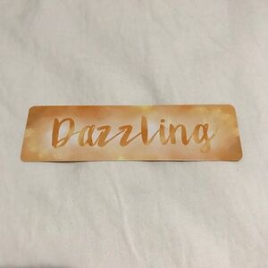 Dazzling Bookmark Double Sided Stars Can't Shine Without Darkness